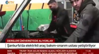 Harran Üniversitesi Elektrikli Araç Teknolojileri İçin Yeni Merkez Kurdu