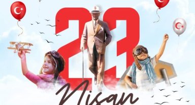 Harran Üniversitesi'nden 23 Nisan Ulusal Egemenlik ve Çocuk Bayramı Mesajı