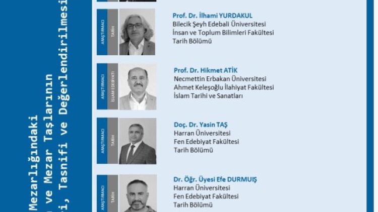 Harran Üniversitesi'nden Şanlıurfa'da Tarihi Miras Projesi'ne TÜBİTAK Desteği