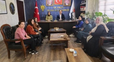 Hilvan AK Parti Kadın Kolları Haftalık Yönetim Toplantısı Gerçekleştirildi