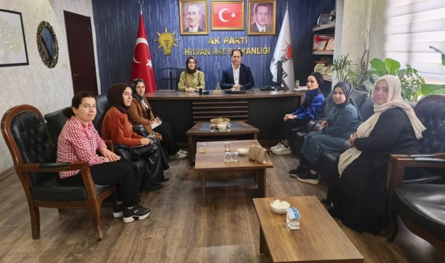 Hilvan AK Parti Kadın Kolları Haftalık Yönetim Toplantısı Gerçekleştirildi
