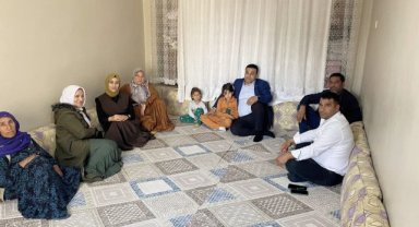 Hilvan AK Parti Kadın Kolları'ndan Karacurun'da Aile Ziyareti