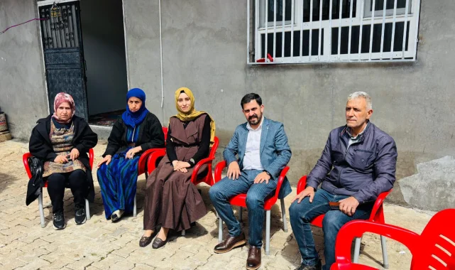 Hilvan AK Parti Kadın Kolları'ndan Ziyaret: Sorunlar Yerinde Dinlendi