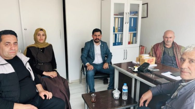 Hilvan AK Parti'den Engelliler Derneği'ne Ziyaret