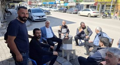 Hilvan Eşbaşkanı Serhan Paydaş Esnafları Ziyaret Etti