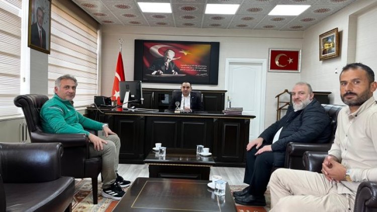 Hilvan Kaymakamı Karakaş, Sakarya Engelliler Spor Kulübü Başkanı Yıldırım'ı Ağırladı