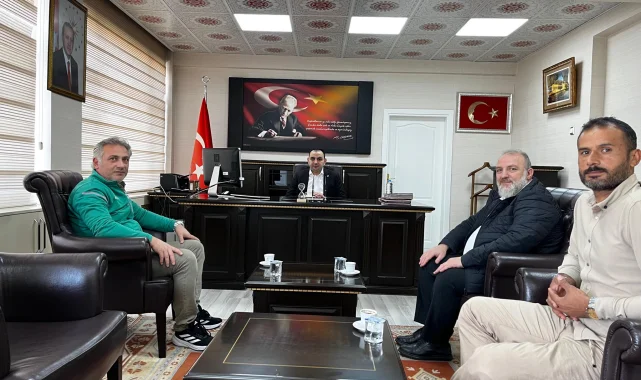 Hilvan Kaymakamı Karakaş, Sakarya Engelliler Spor Kulübü Başkanı Yıldırım'ı Ağırladı