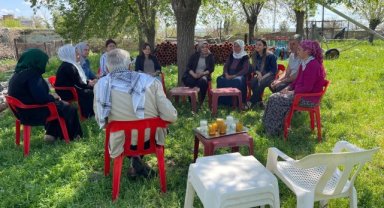 Hilvan'da Eşbaşkan Yücel Garip Kırsal Mahalleleri Ziyaret Etti