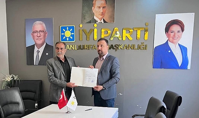 İYİ Parti Akçakale Koordinatörlüğüne Atama