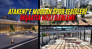 Karaköprü Atakent’te İki Yeni Spor Salonu Yükseliyor