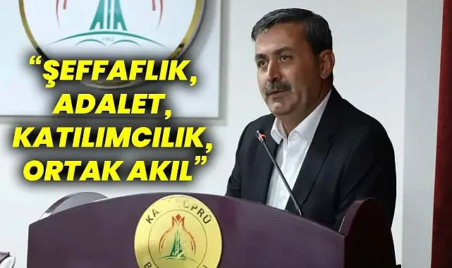 Karaköprü Belediye Meclisi’nde Murat Cevheri dönemi!