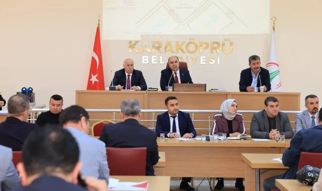 Karaköprü Belediye Meclisi Nisan Ayı Toplantısı Tamamlandı
