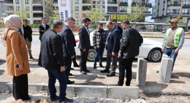 Karaköprü'de Bisiklet Yolu Projesi İçin İnceleme Yapıldı