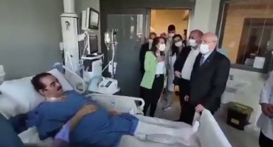 Kılıçdaroğlu ve Tekin, İbrahim Tatlıses'i Ziyaret Etti