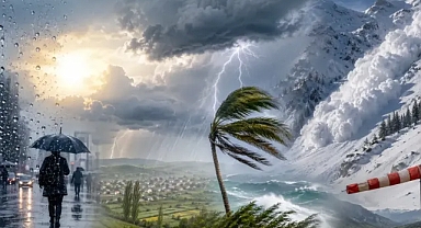 Kuvvetli yağış ve rüzgar uyarısı geldi!