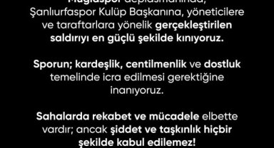 Muğlaspor Deplasmanında Şanlıurfaspor'a Saldırı: Kulüp Başkanına ve Taraftarlara Yönelik Vahim Olay