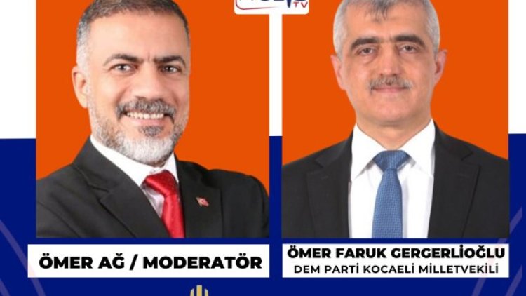 Ömer Faruk Gergerlioğlu'nun Urfa'dan Anlatacakları Canlı Yayında
