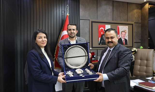 PTT Viranşehir Şube Müdürlüğü’nden Eş Başkan Serhat Dicle İnan’a Ziyaret