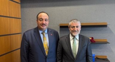 Salih Ekinci'den Nureddin Nebati'ye Ziyaret: Hemşehrilik Vurgusu