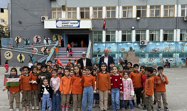 Şanlıurfa Ahmet Yesevi İlkokulu’ndan Gazze’ye Umut Köprüsü!