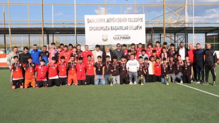 Şanlıurfa Büyükşehir Belediyespor'dan 3 Kategoride Şampiyonluk