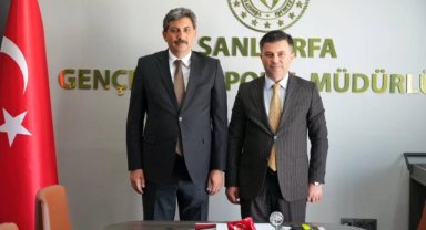 Şanlıurfa Cumhuriyet Başsavcısı Çakmak'tan Gençlik ve Spor İl Müdürü Yazıcı'ya Ziyaret