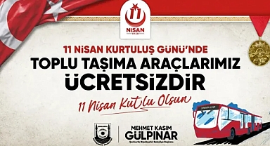 Şanlıurfa’da 11 Nisan’da toplu taşıma ücretsiz olacak!