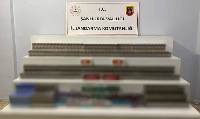 Şanlıurfa'da binlerce ürün ele geçirildi!