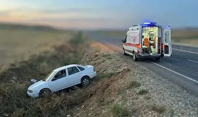 Şanlıurfa'da bir kaza daha: Yaralı var!