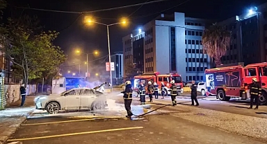 Şanlıurfa’da elektrikli araç yangını paniğe neden oldu! 