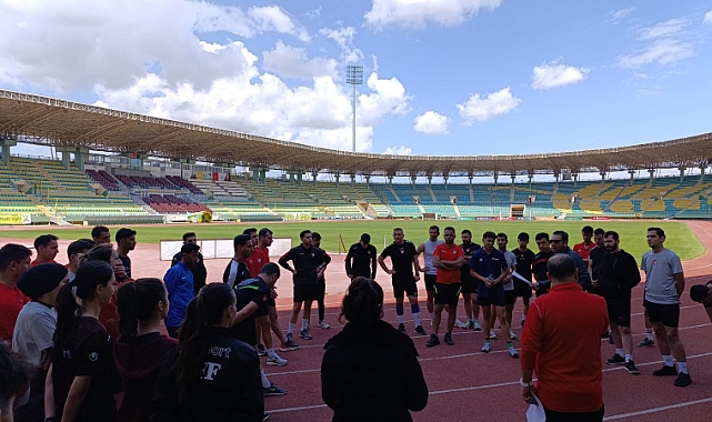 Şanlıurfa’da hakemler yeni sezon öncesi koşuda buluştu