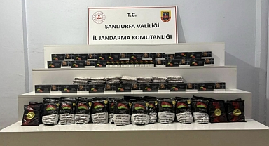 Şanlıurfa’da kaçak nargile operasyonu: 82 kilo ele geçirildi