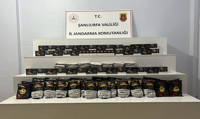 Şanlıurfa’da kaçak nargile operasyonu: 82 kilo ele geçirildi
