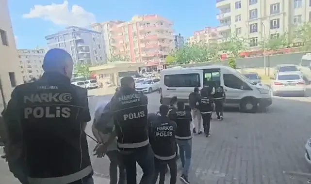 Şanlıurfa’da narkotik operasyonu: 13 tutuklama