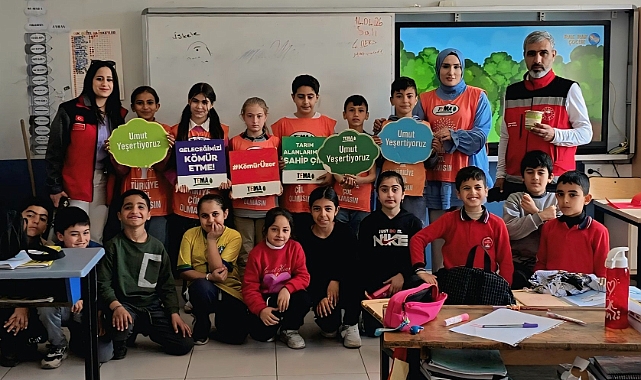 Şanlıurfa’da Öğrencilere Çevre ve Gıda Bilinci Eğitimi
