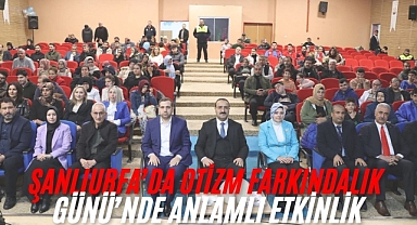Şanlıurfa’da Otizm Farkındalık Günü Etkinliği Düzenlendi