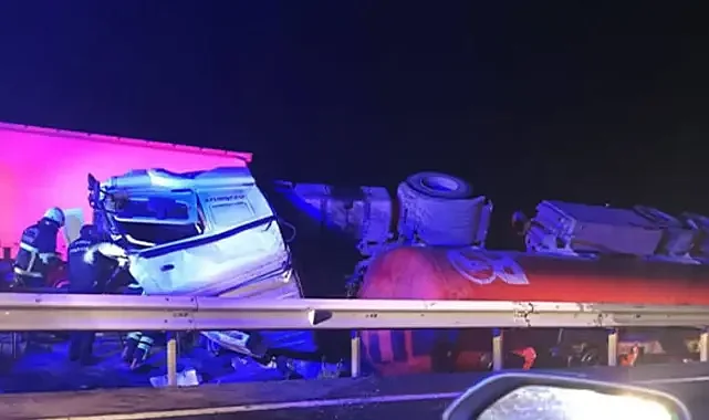 Şanlıurfa’da yakıt yüklü TIR devrildi: Sürücü hayatını kaybetti!