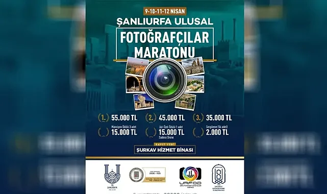 Şanlıurfa Fotoğrafçılar Maratonu başlıyor!