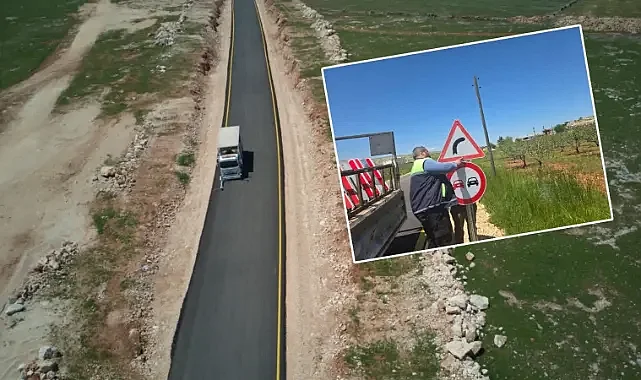Şanlıurfa kırsalında ulaşım güvenliği artıyor!