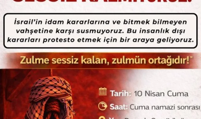 Şanlıurfa STK'ları Zulme Karşı Sessiz Kalmayacak: Basın Açıklamasına Davet