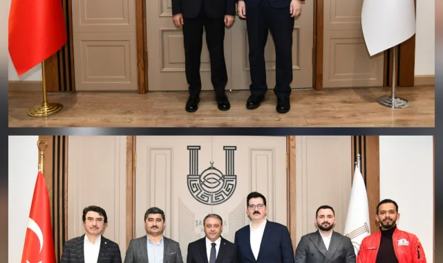 Şanlıurfa Valisi Hasan Şıldak, Genç Hayrat Vakfı Başkanı Kürşat Karaca'yı Ağırladı