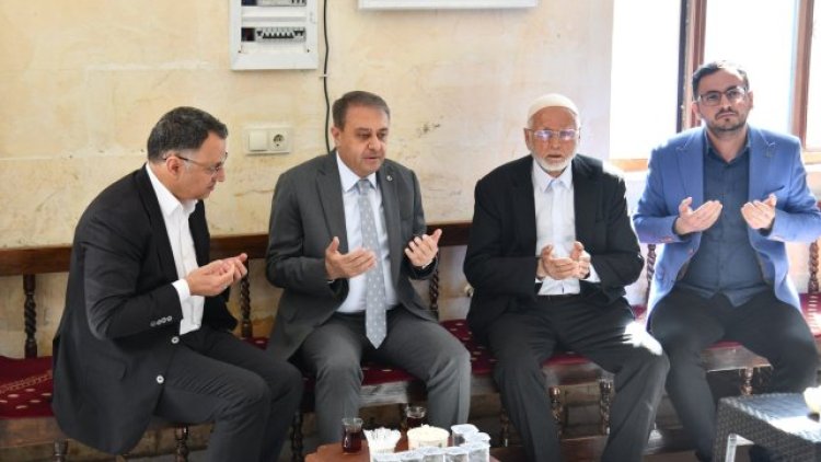 Şanlıurfa Valisi Hasan Sildak, Mehmet Kaçar'ın Taziyesine Katıldı