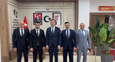 Şanlıurfa ve Amasya Cumhuriyet Savcıları Karaköprü Kaymakamlığını Ziyaret Etti
