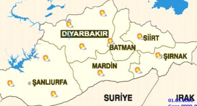 Şanlıurfa'da 30 Nisan Perşembe Gök Gürültülü Sağanak Yağış Bekleniyor