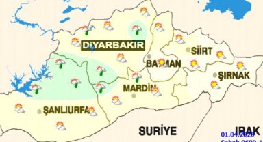 Şanlıurfa'da Bugün Parçalı Bulutlu Hava, Öğleden Sonra Bazı İlçelerde Yağış Bekleniyor