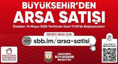 Şanlıurfa'da Büyükşehir Belediyesi'nden Arsa Satışı İhalesi Fırsatı