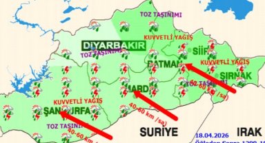 Şanlıurfa'da Kuvvetli Yağış ve Fırtına Uyarısı: Sel ve Su Baskınlarına Dikkat!