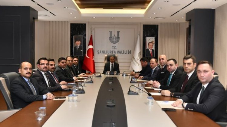 Şanlıurfa'da Okullarda Eğitim Süreçleri İçin Güvenlik Toplantısı