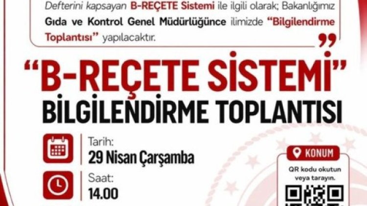Şanlıurfa'da Tarım ve Orman Bilgilendirme Toplantısı Düzenlenecek