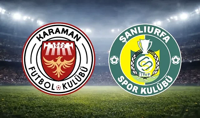Şanlıurfaspor, Karaman deplasmanında! Maç saat kaçta?